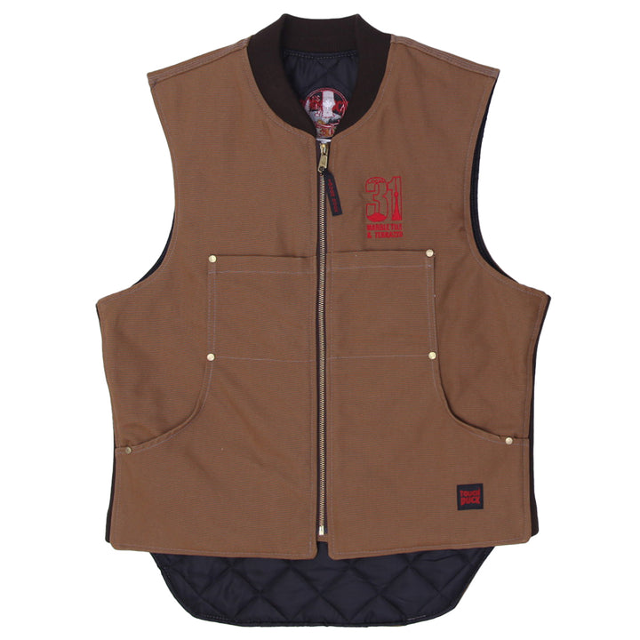 Vintage Tough Duck Quilt Lined Vest 193716