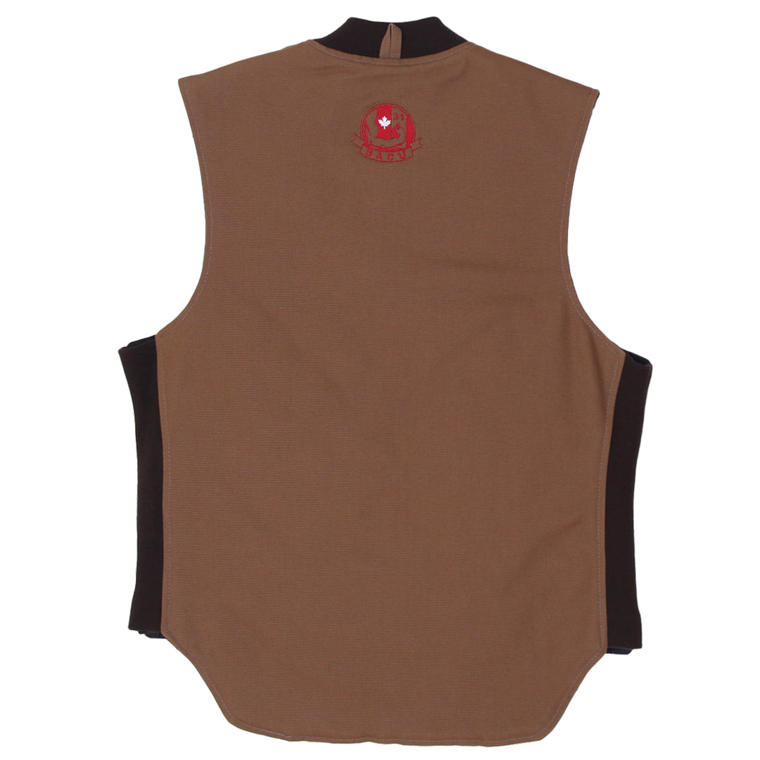 Vintage Tough Duck Quilt Lined Vest 193716