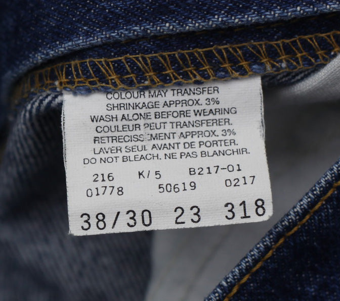 Vintage Levis 619 Orange Tab Jeans | Migration_Pants UAENAT20 - Back View | Fashion Rerun