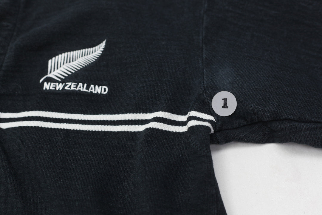 Vintage Barbarian Rugby Wear New Zealand Rugby Polo T-Shirt