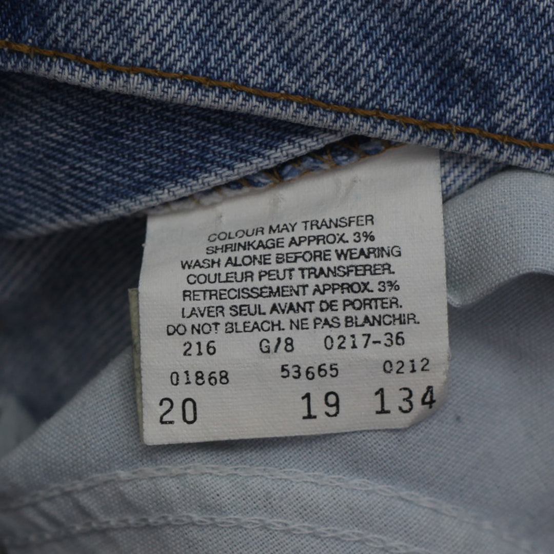 Vintage Levis 665 High Waisted Orange Tab Jeans