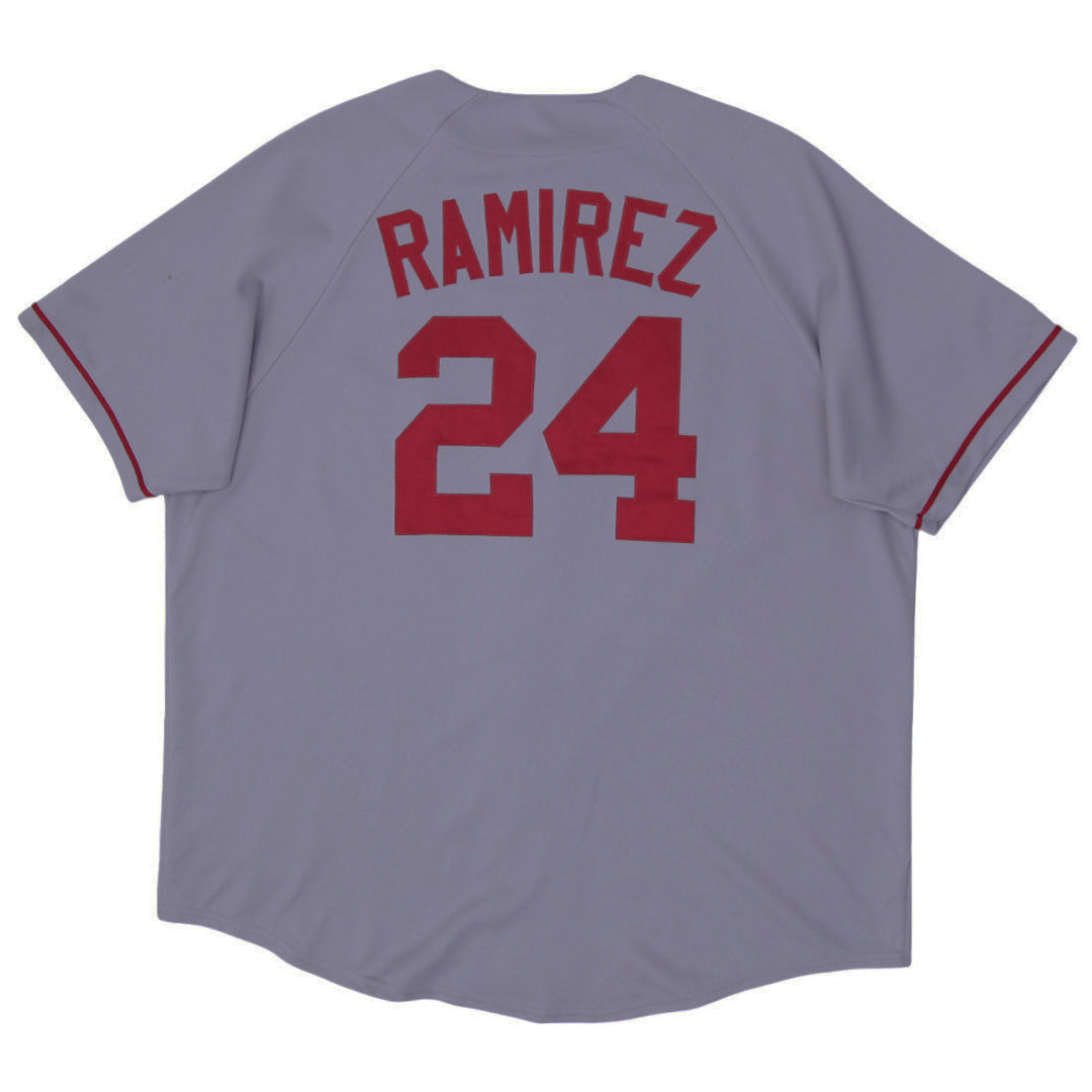 Vintage Majestic Boston Red Sox Ramirez #24 Baseball Jersey