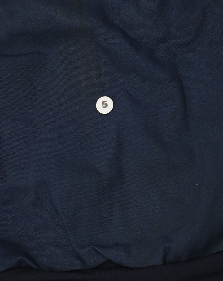 Vintage Mens Carhartt Duck Canvas J03 NVY Zip Up Hooded Jacket