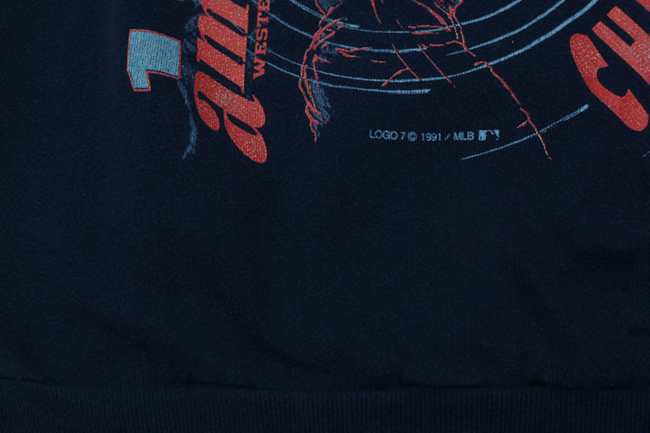 Vintage 1991 Minnesota Twins MLB American League Champions Crewneck