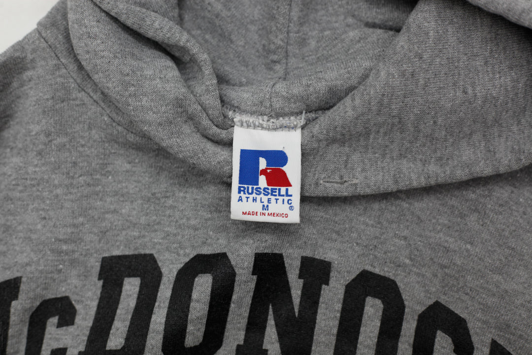 Vintage Russell Athletic McDONOGH 19 Lacrosse Pullover Hoodie