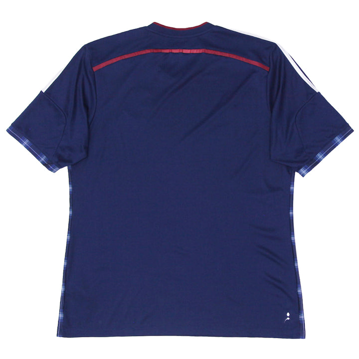 Mens Adidas 2014-15 Scotland Home Shirt Jersey