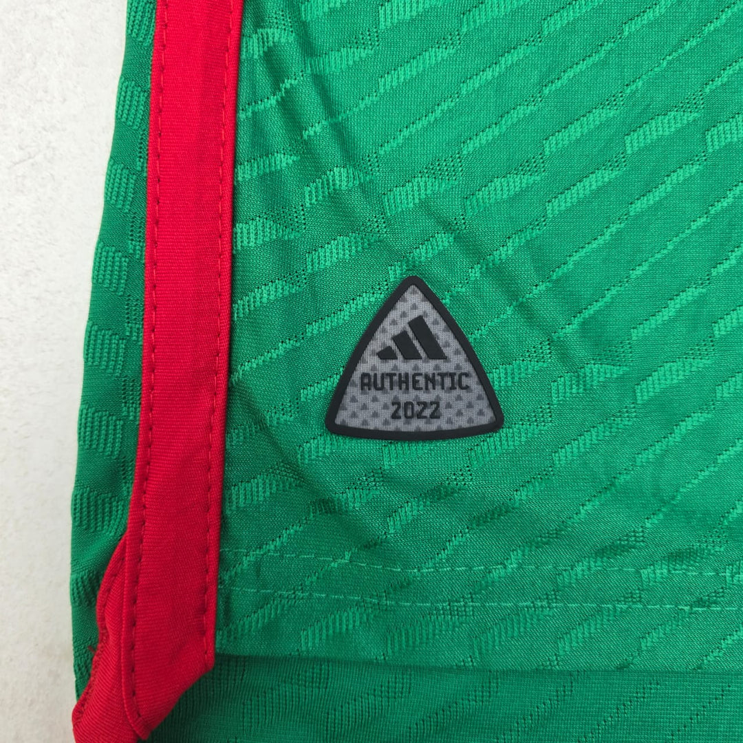 Mens Mexico National Team Authentic Home Soccer Jersey 2022/23 Adidas