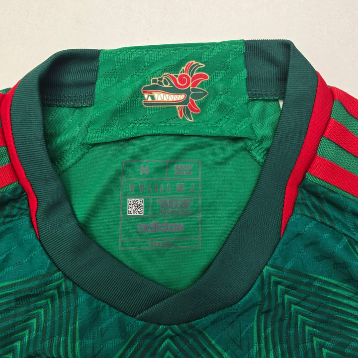 Mens Mexico National Team Authentic Home Soccer Jersey 2022/23 Adidas