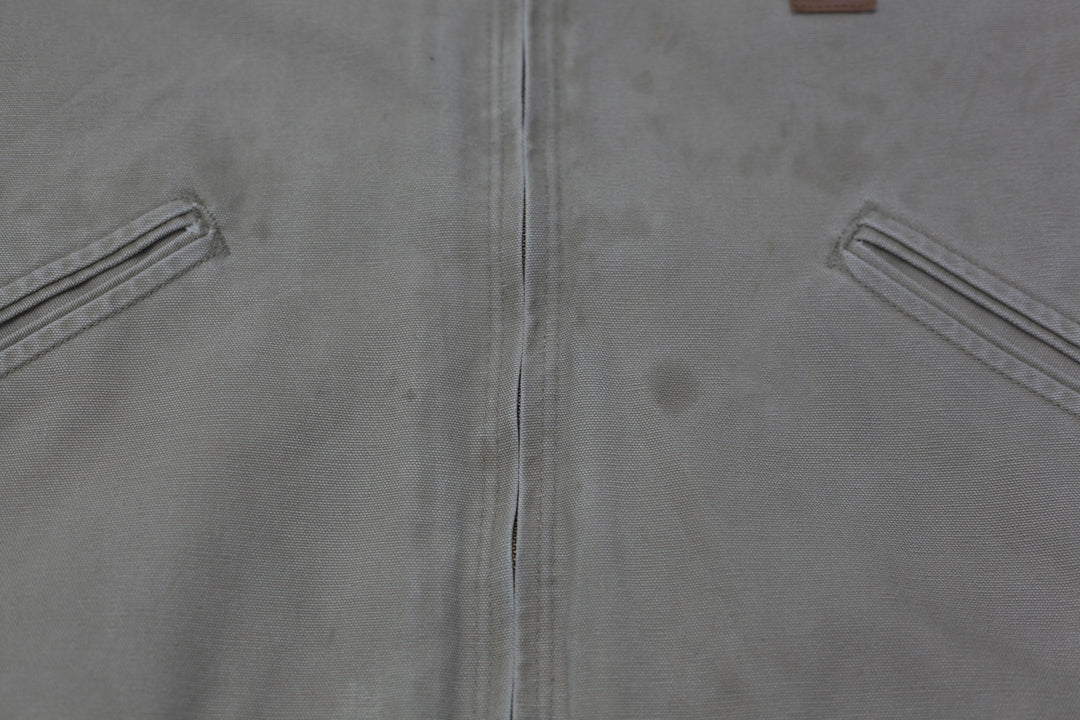 Mens Carhartt J97 266 Cottonwood Detroit Beige Jacket