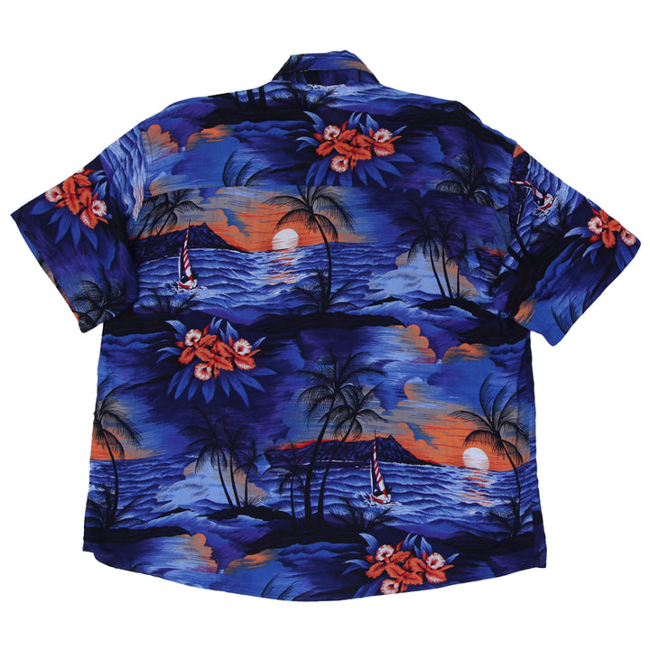Mens Santa Monica Leisure Short Sleeve Hawaiian Shirt