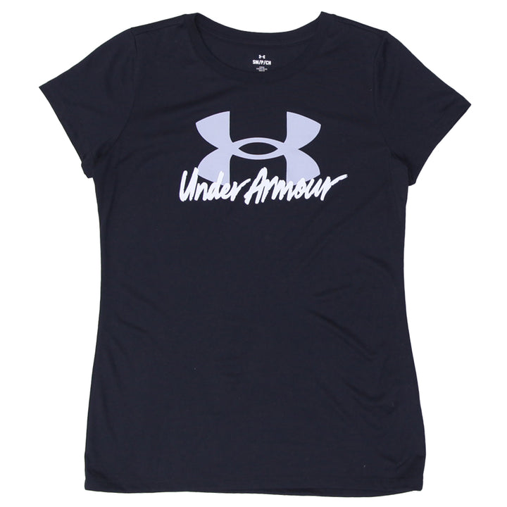 Ladies Under Armour Loose Black Sports T-Shirt