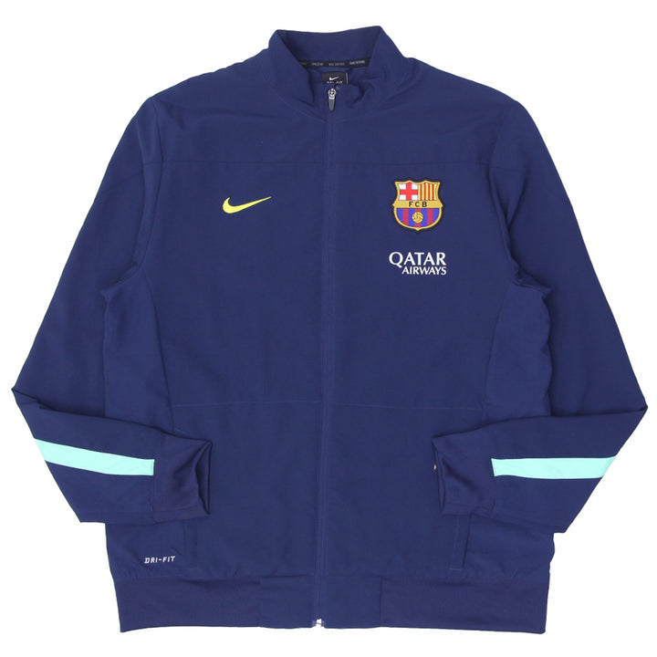 Mens Nike FC Barcelona 2013/2014 TRACK Jacket Training Soccer Football