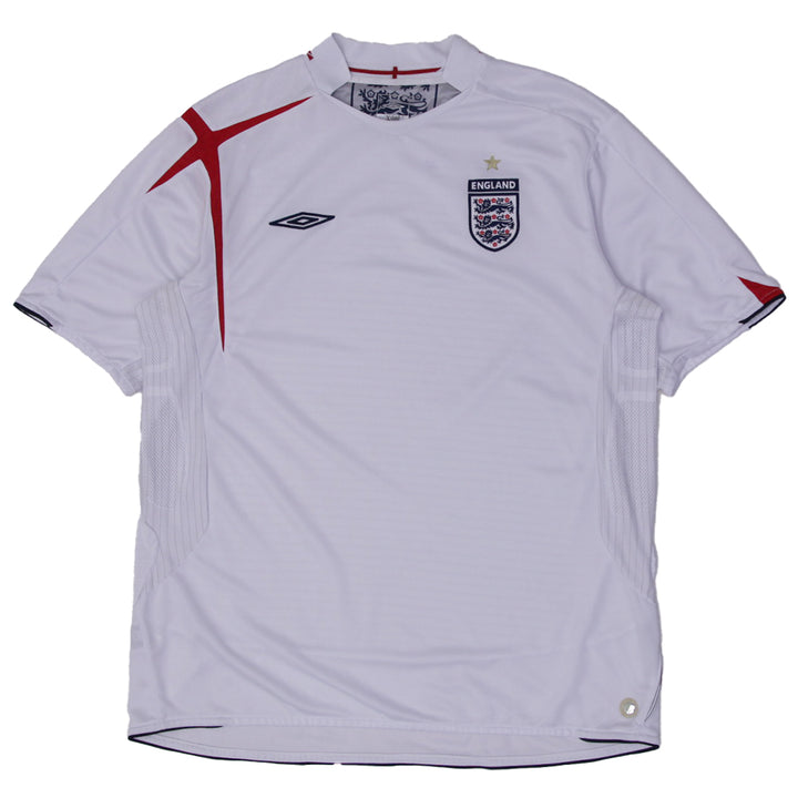 Mens England 2005-07 Home Football Shirt Soccer Jersey Umbro