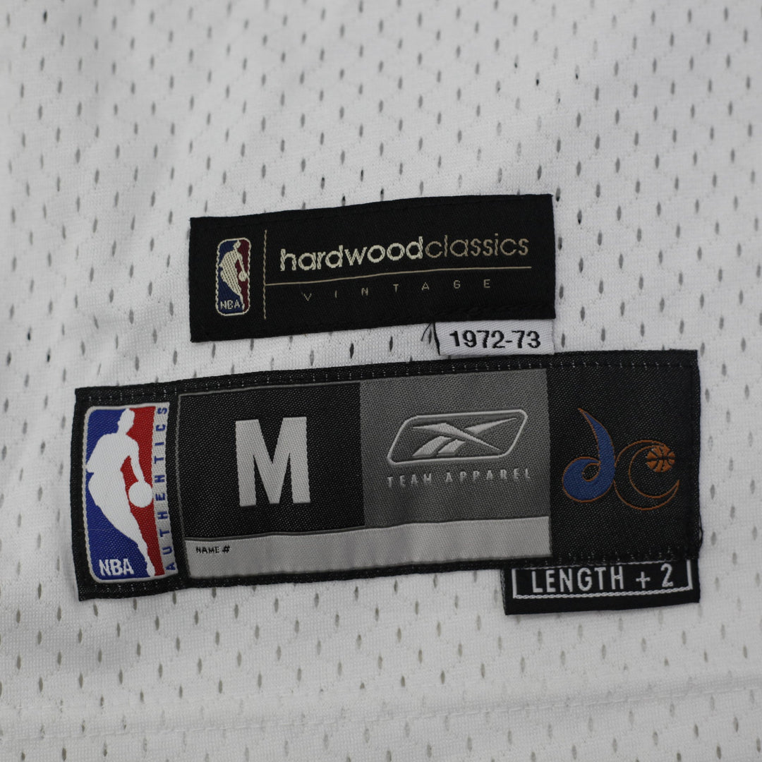 Mens Antawn Jamison Washington Bullets Wizards Jersey White Reebok Hardwood