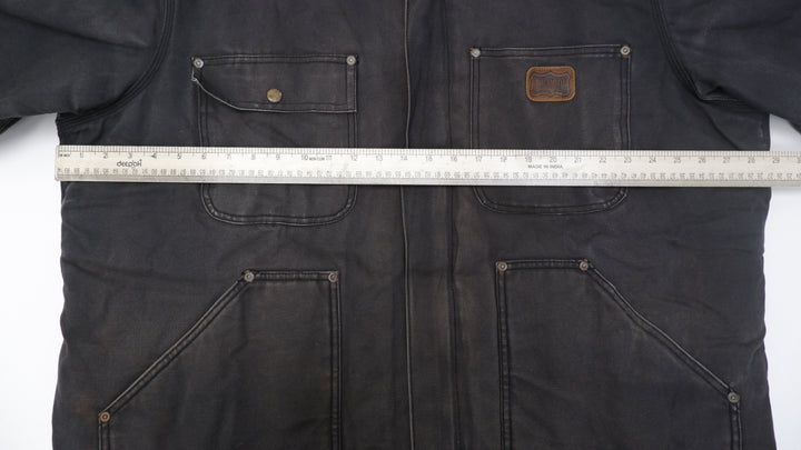 Vintage Big Smith Cotton Canvas Barn Chore Mens Farm Jacket | Migration_Jacket - View 9 | Fashion Rerun