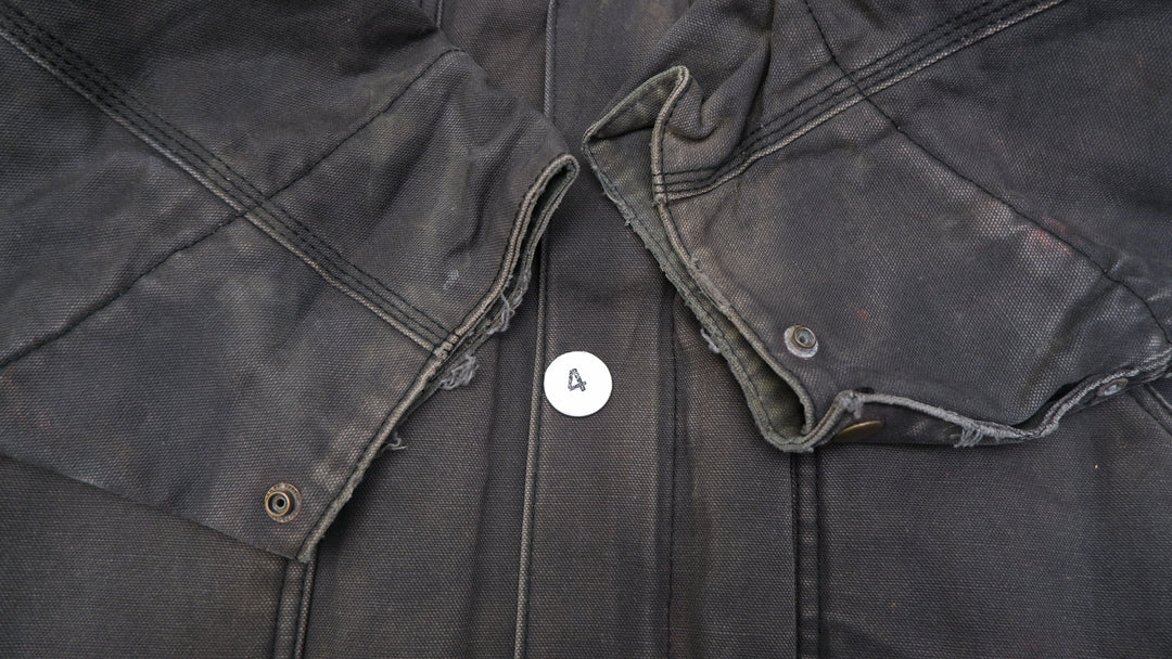 Vintage Big Smith Cotton Canvas Barn Chore Mens Farm Jacket | Migration_Jacket - View 7 | Fashion Rerun