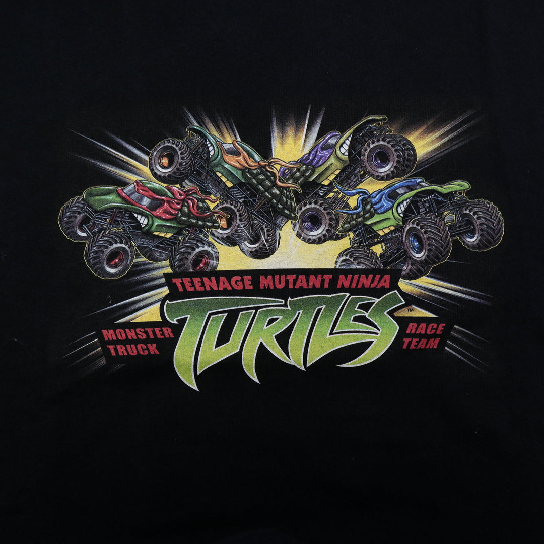 Vintage Teenage Mutant Ninja Monster Truck Race Team T-Shirt