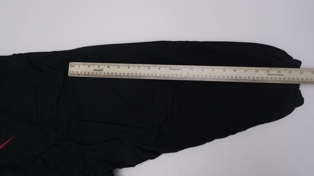 Vintage 90s Nike Swoosh Reversible 90s Black Maroon Jacket