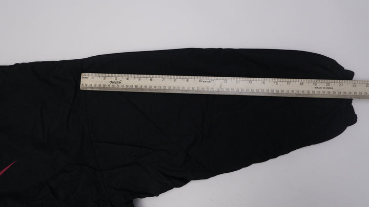 Vintage 90s Nike Swoosh Reversible 90s Black Maroon Jacket