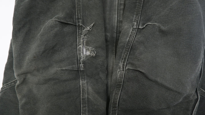 Mens Carhartt Arctic Jacket C26 MOS Mens Green Duck Canvas Quilt Lined Chore Coat