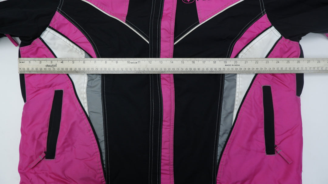 Vintage Ladies Pure Polaris Pink Snowmobile Jacket