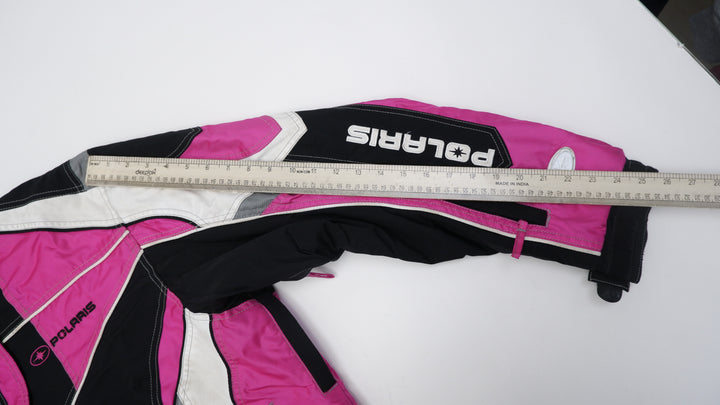 Vintage Ladies Pure Polaris Pink Snowmobile Jacket