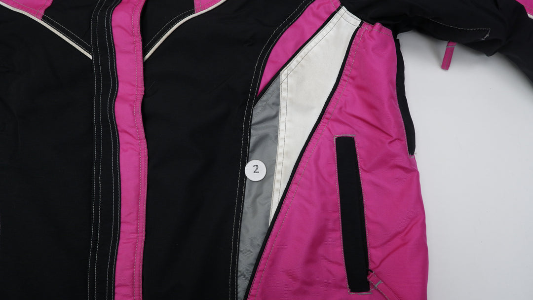 Vintage Ladies Pure Polaris Pink Snowmobile Jacket
