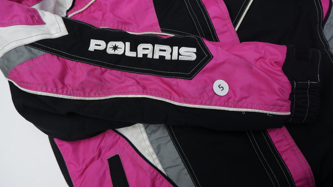 Vintage Ladies Pure Polaris Pink Snowmobile Jacket