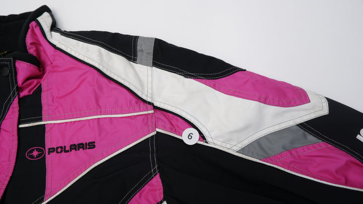 Vintage Ladies Pure Polaris Pink Snowmobile Jacket