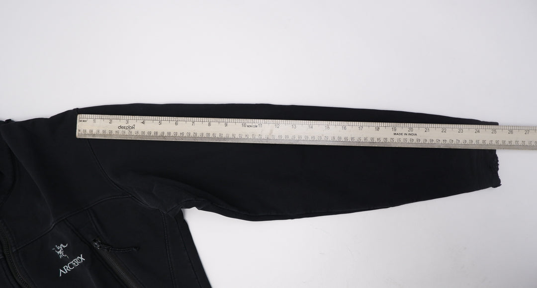 Mens Arc'teryx Jacket Gamma SV Black Polartec Softshell Fleece Zip