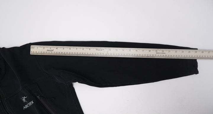 Mens Arc'teryx Jacket Gamma SV Black Polartec Softshell Fleece Zip