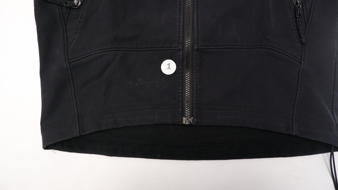 Mens Arc'teryx Jacket Gamma SV Black Polartec Softshell Fleece Zip