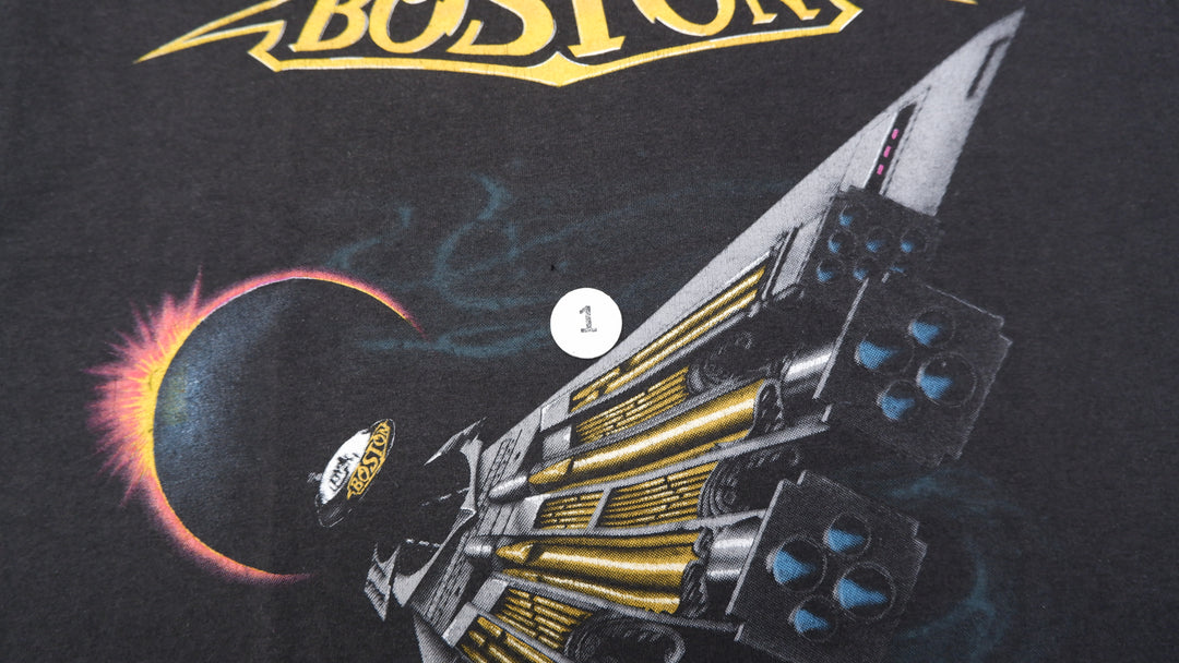 Vintage Boston Third Stage Tour T-Shirt 1987 U.S. Tour