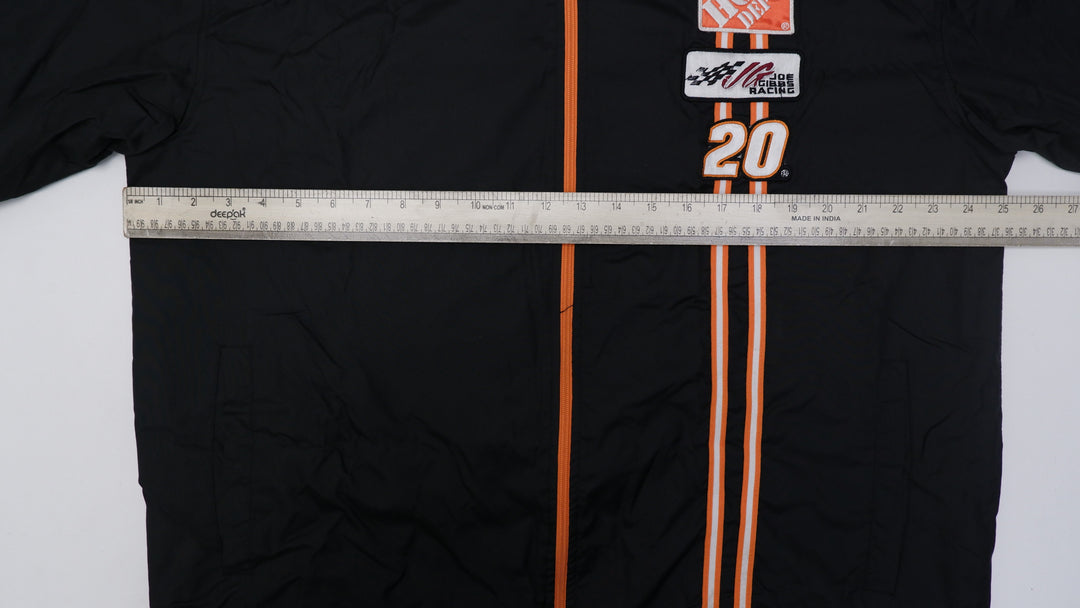 Vintage Starter Home Depot #20 NASCAR Windbreaker Jacket Size L Black | Migration_Jacket UAENAT20 - View 7 | Fashion Rerun