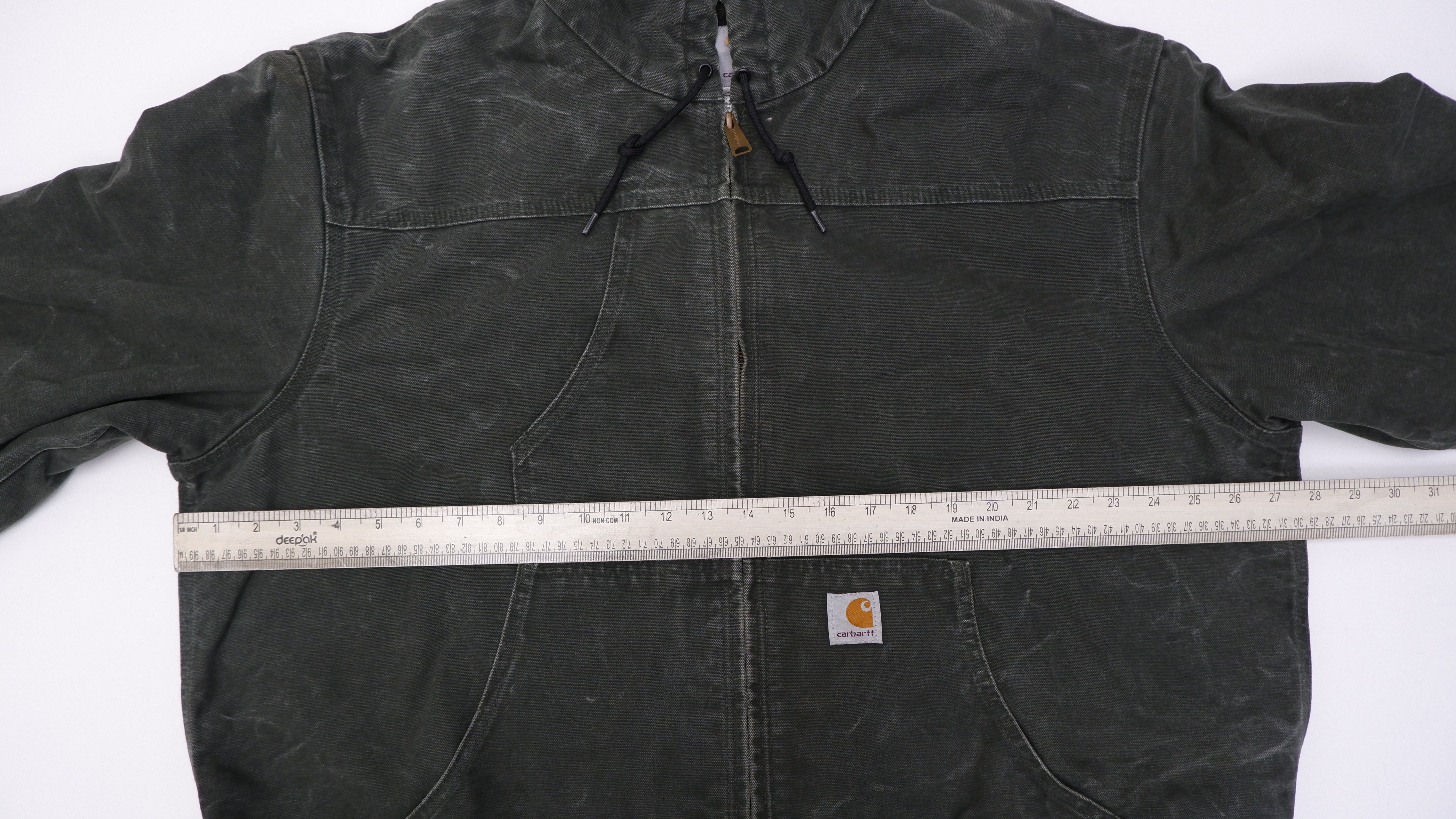 Carhartt ジャケット Shop Mens Carhartt J244 MOS Zip Up Hoodie Workwear Jacket