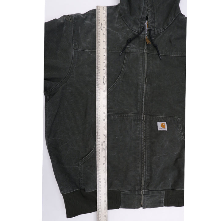 Mens Carhartt J244 MOS Zip Up Hoodie Workwear Jacket