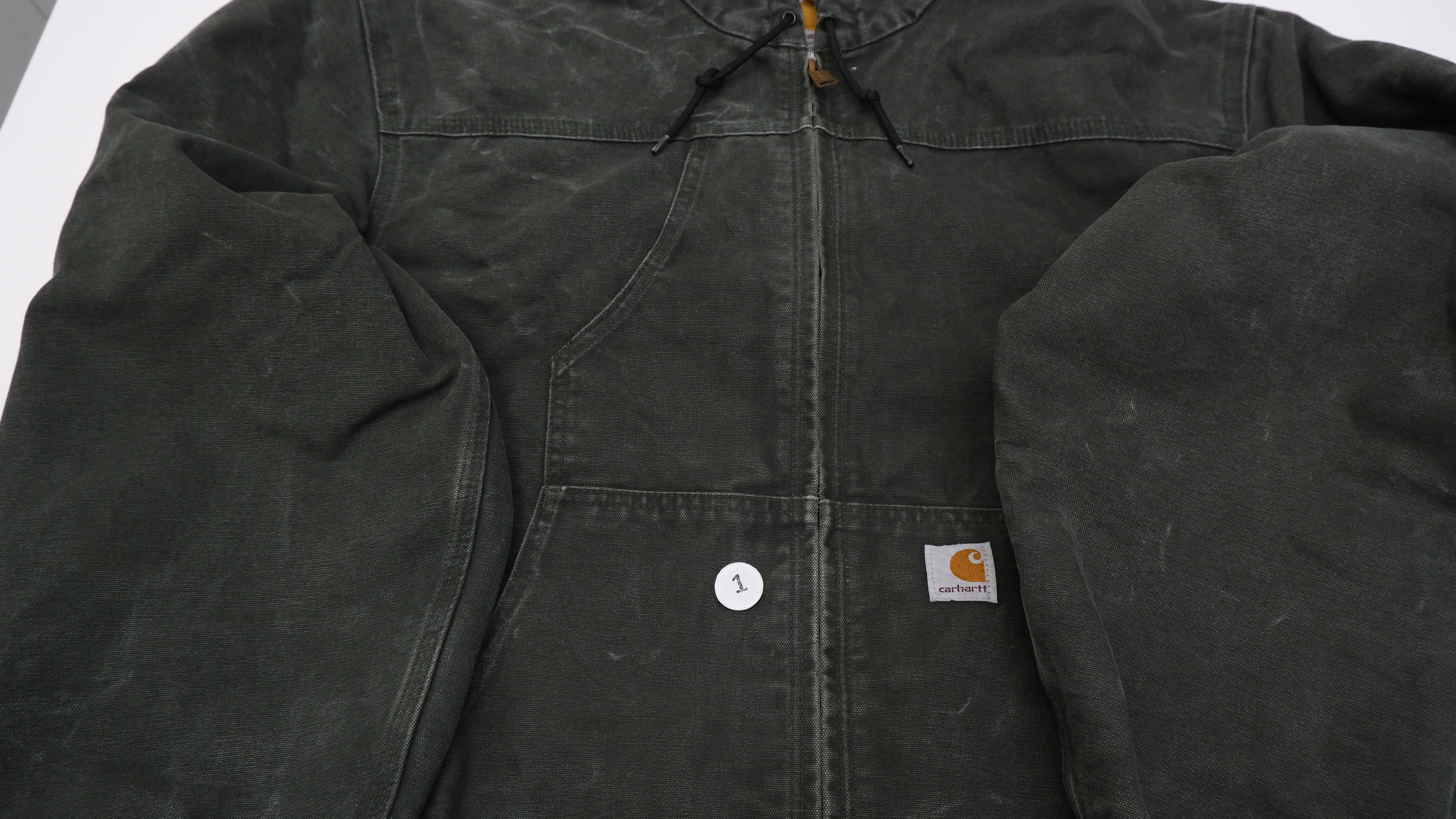 Carhartt ジャケット Shop Mens Carhartt J244 MOS Zip Up Hoodie Workwear Jacket