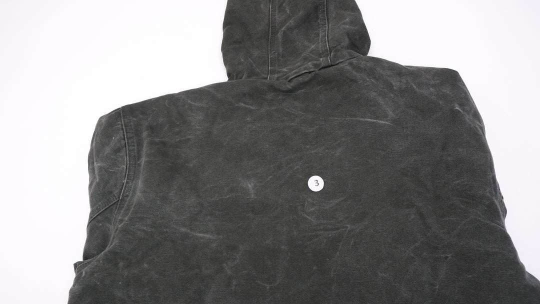 Mens Carhartt J244 MOS Zip Up Hoodie Workwear Jacket