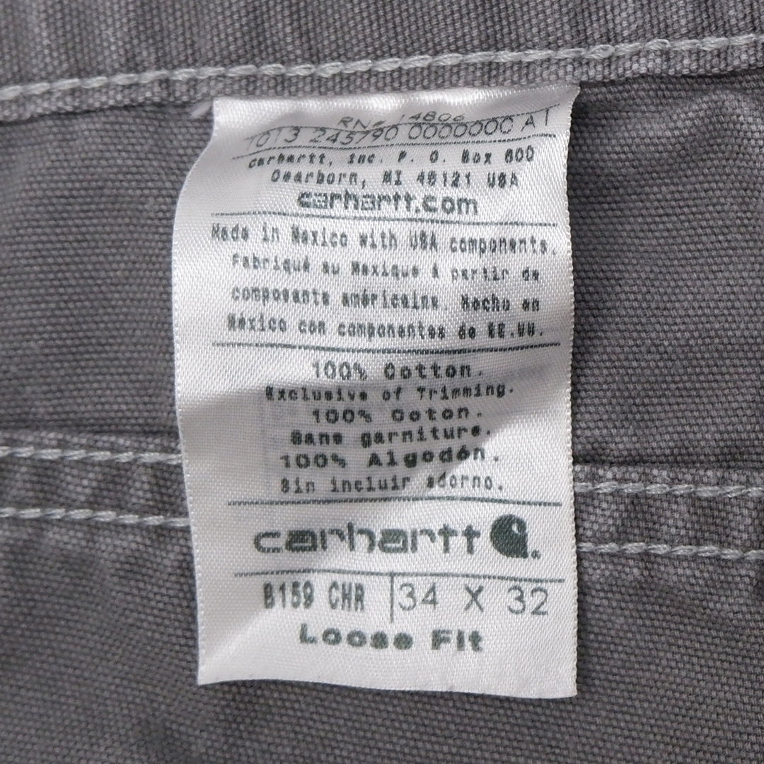 Mens Carhartt B159 CHR Loose Fit Workwear Pants