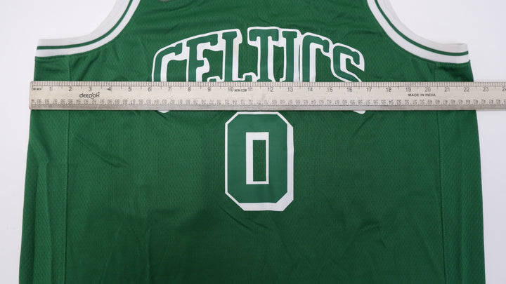 Mens Nike Jayson Tatum #00 Celtics Jersey Green