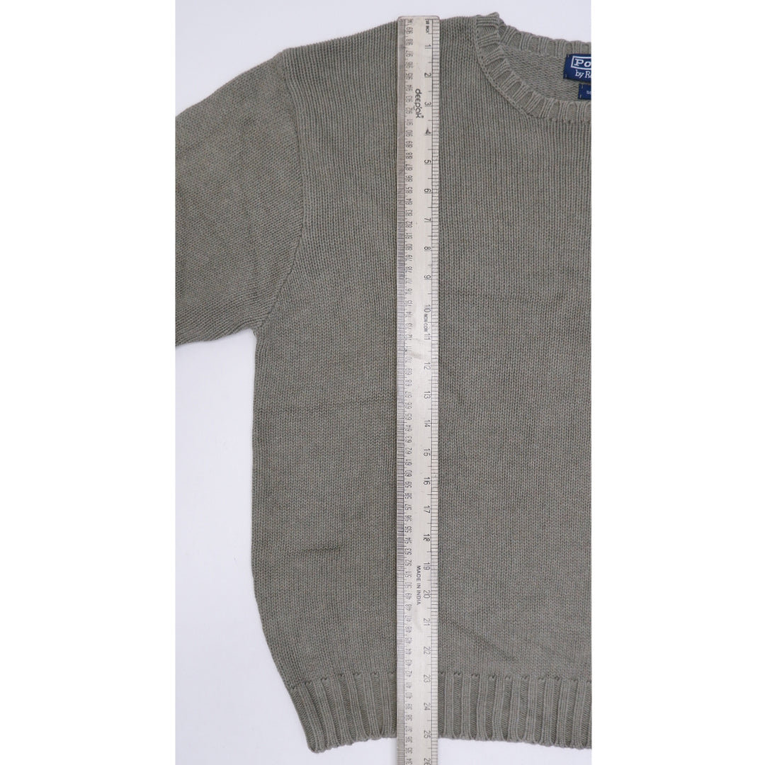 Vintage Polo By Ralph Lauren Knit 100% Cotton Sweater