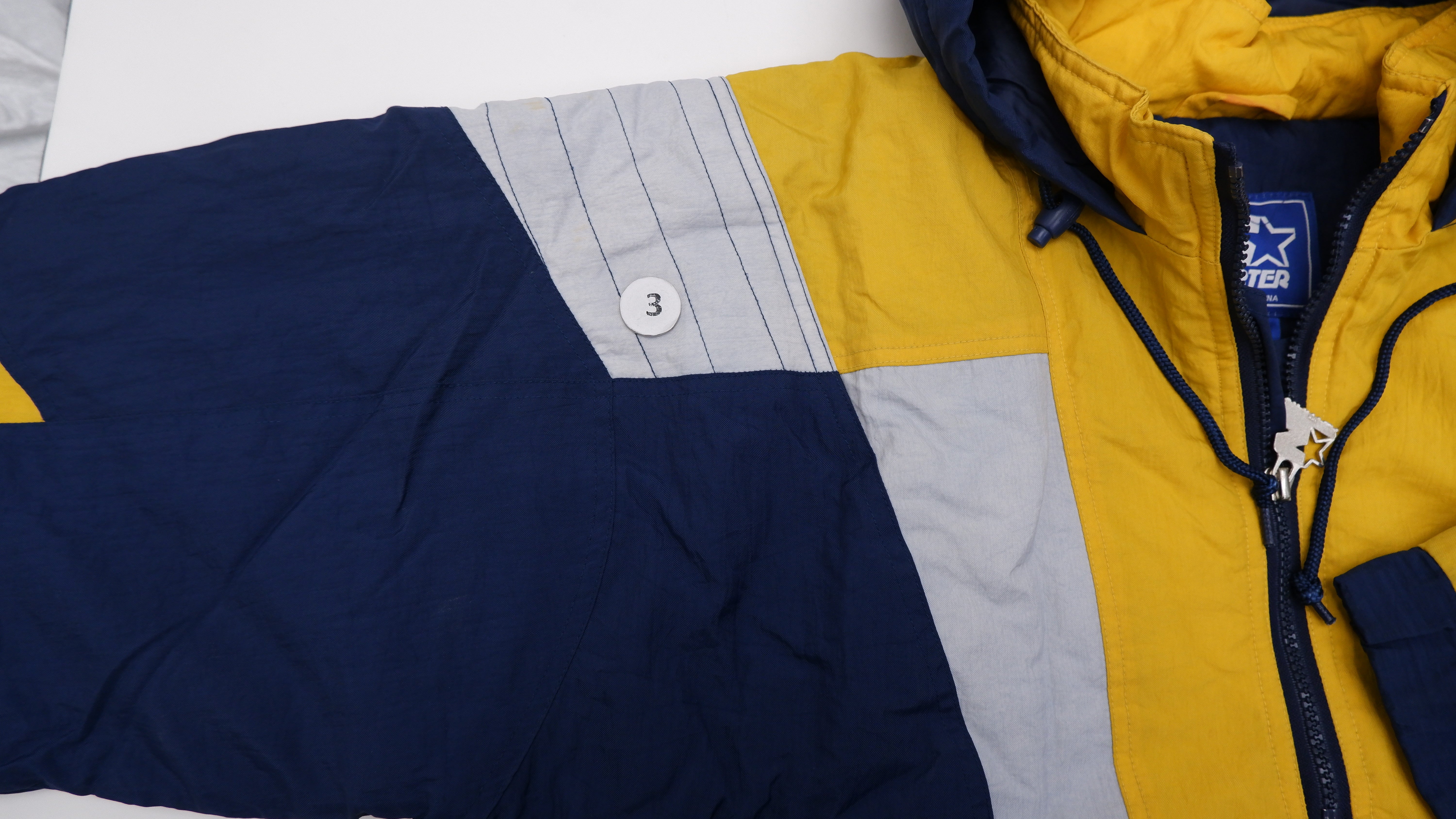 Shop Vintage Starter Michigan Wolverines 90s Hooded 1/4 Zip
