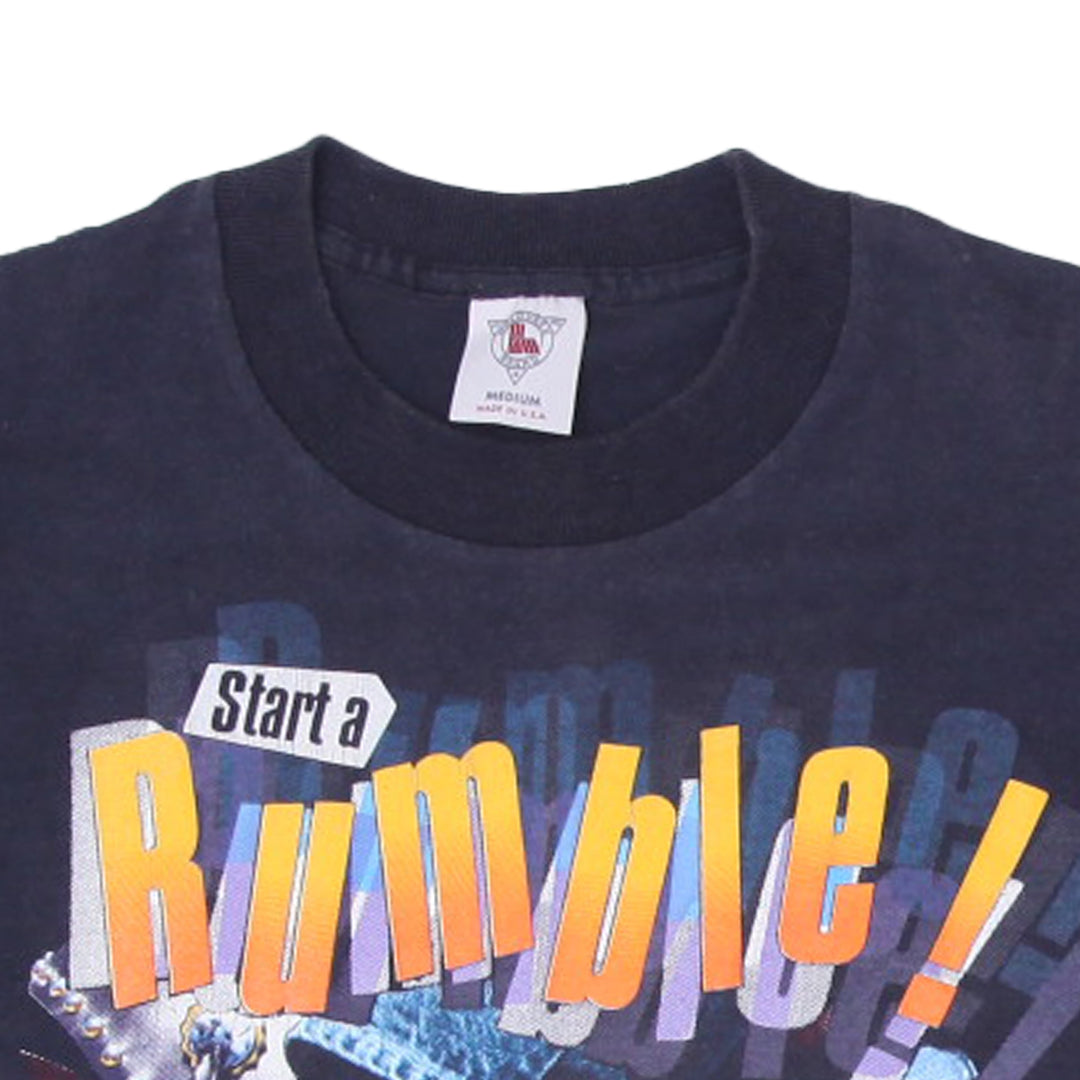 Vintage Harley Davidson Start A Rumble T Shirt Men's XL Single Stitch 80’s NOS