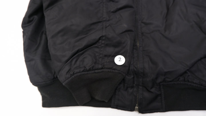Vintage Flight Deck USA Nylon Zip Up Bomber Reversible Jacket | Migration_Jacket - View 9 | Fashion Rerun