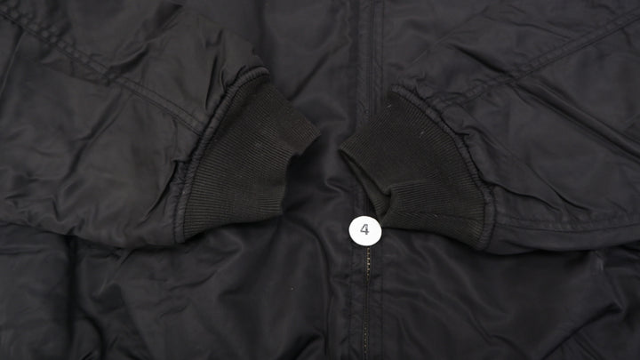 Vintage Flight Deck USA Nylon Zip Up Bomber Reversible Jacket | Migration_Jacket - View 11 | Fashion Rerun