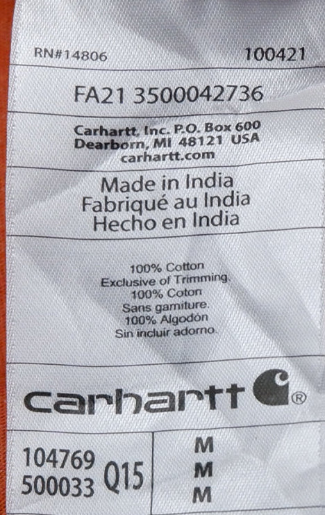 Mens Carhartt FR Long Sleeve T-Shirt