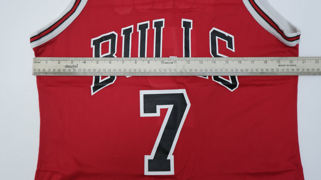 Vintage Champion Jersey Toni Kukoc #7 NBA Chicago Bulls Size 44 | Migration_Jersey UAENAT20 - View 8 | Fashion Rerun