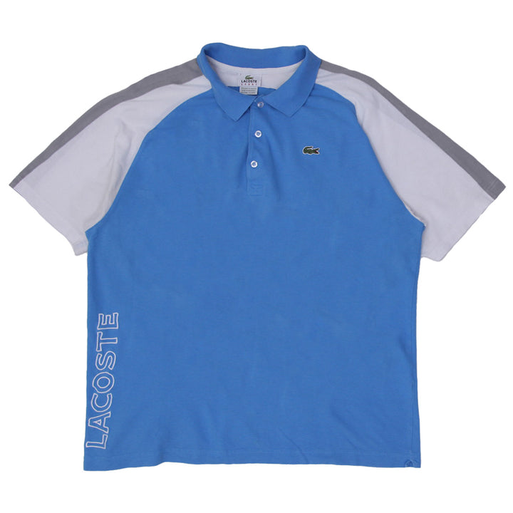 Mens Lacoste Sport Blue Polo T-Shirt