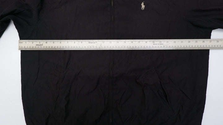 Vintage Polo By Ralph Lauren Plaid Lined Harrington Jacket