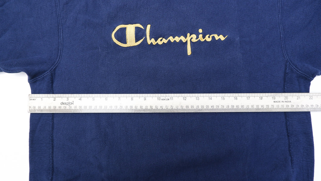 Vintage Embroidered Champion Logo Reverse Weave Sweatshirt | Migration_Sweatshirt - View 8 | Fashion Rerun